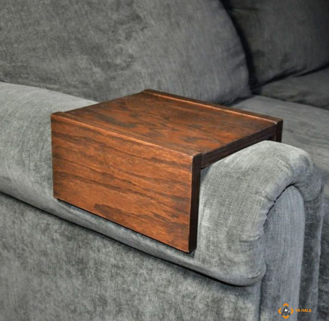 Wooden Sofa Arm Table