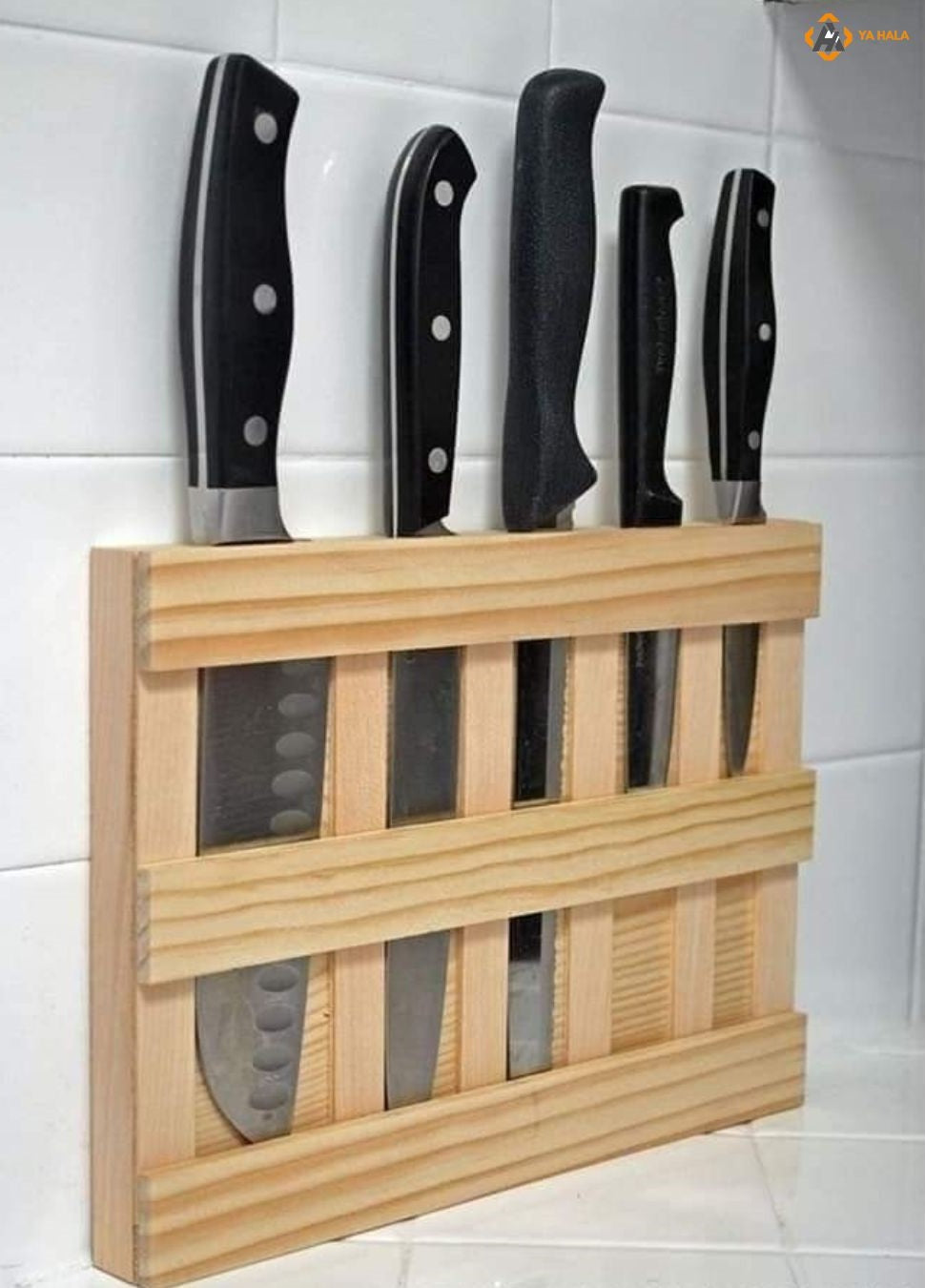 Wooden Knife Holder Hook