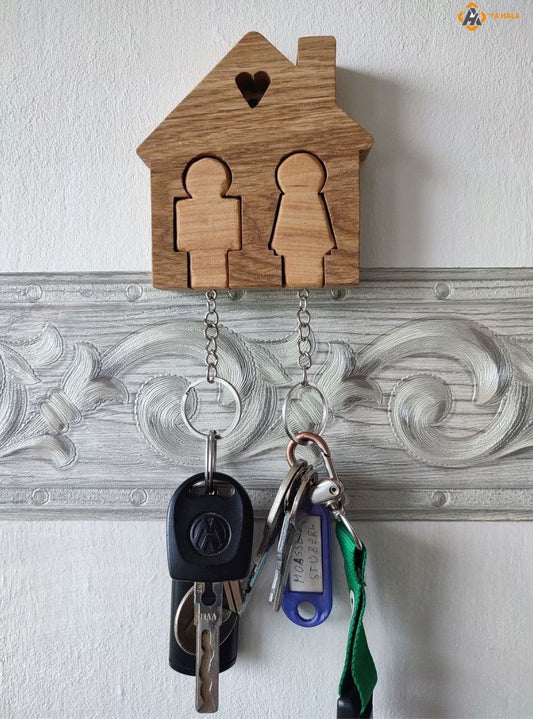 Wooden Car Key Holder