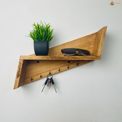 Stylish Wooden Wall Shelf