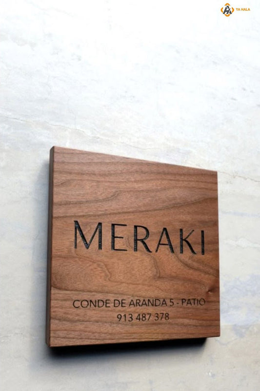 Wooden Name Boards