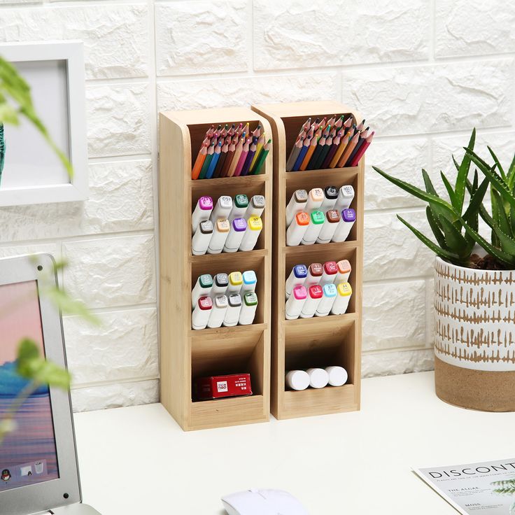 Wooden Pen Holders